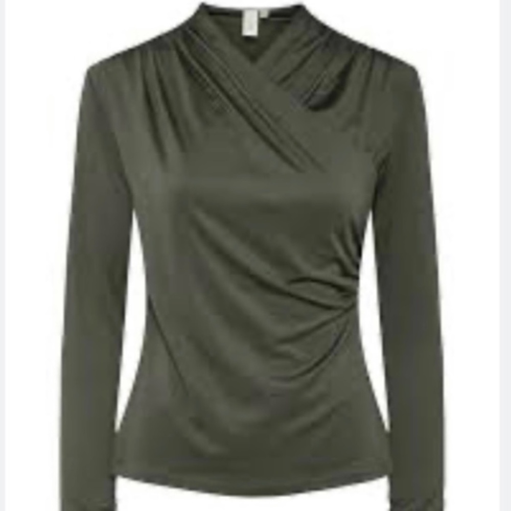YAS cross over blouse Size Small